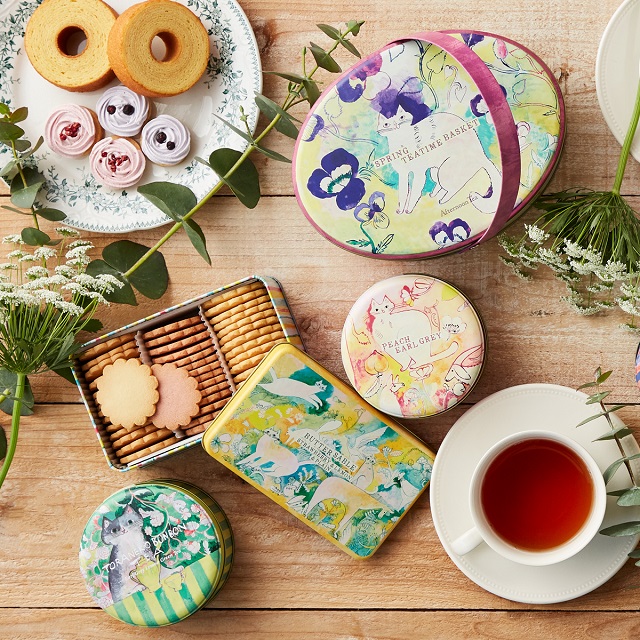 【2/23発売】トラネコボンボン監修のお茶や焼き菓子が登場